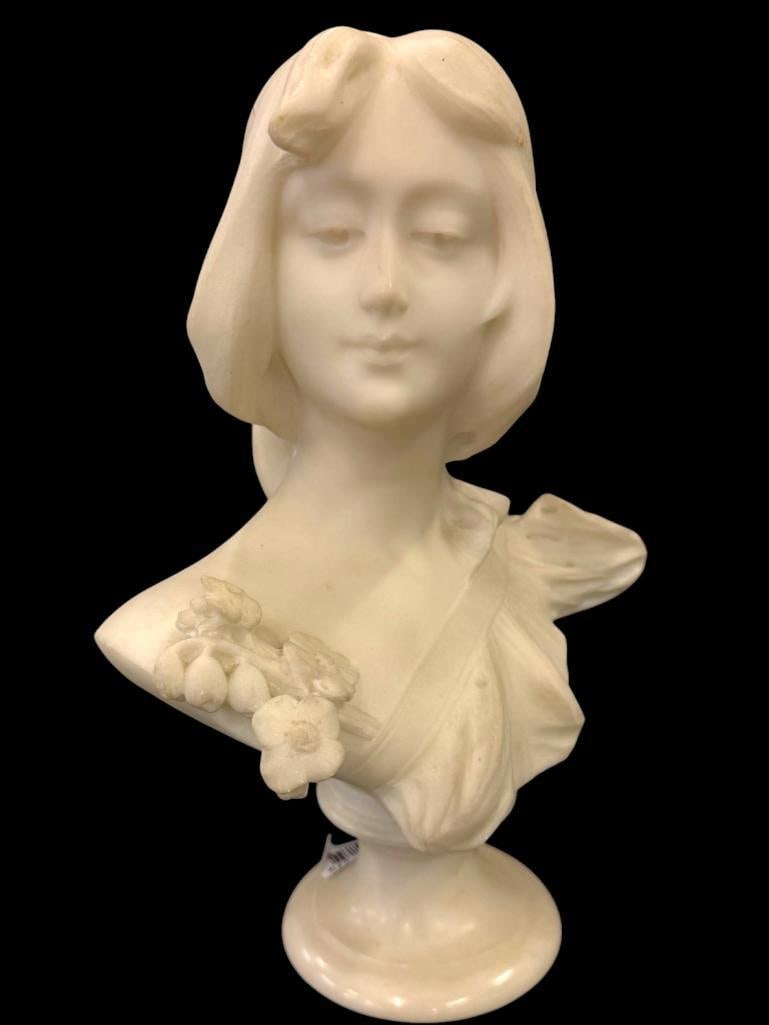 Marble bust of a Woman (1 of 5)