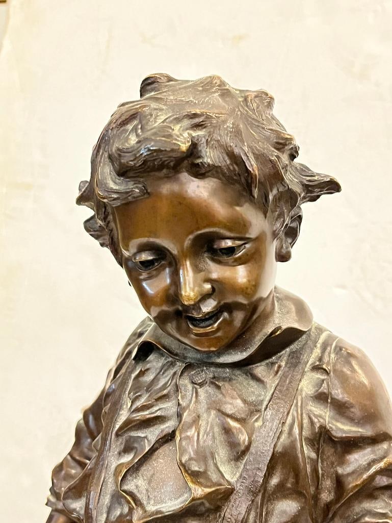 Charles Anfrie signed Bronze - 4