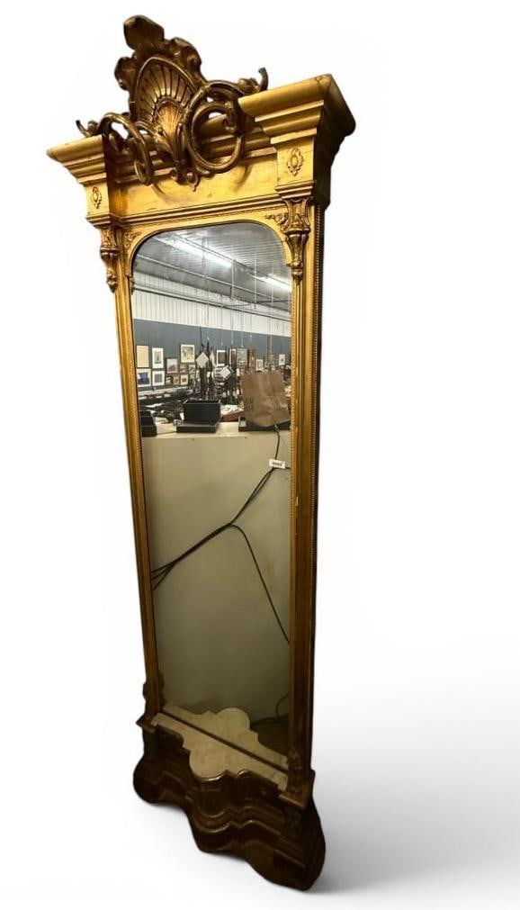 Monumental Victorian Gold Gilt Mirror (1 of 7)