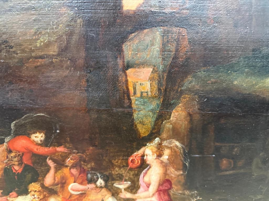 Gillis Mostaert the Elder oil on panel - 5