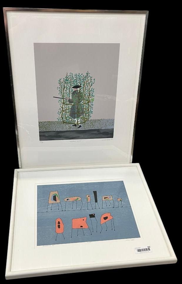 2 Martha Visser't Hooft signed and numbered prints (1 of 9)