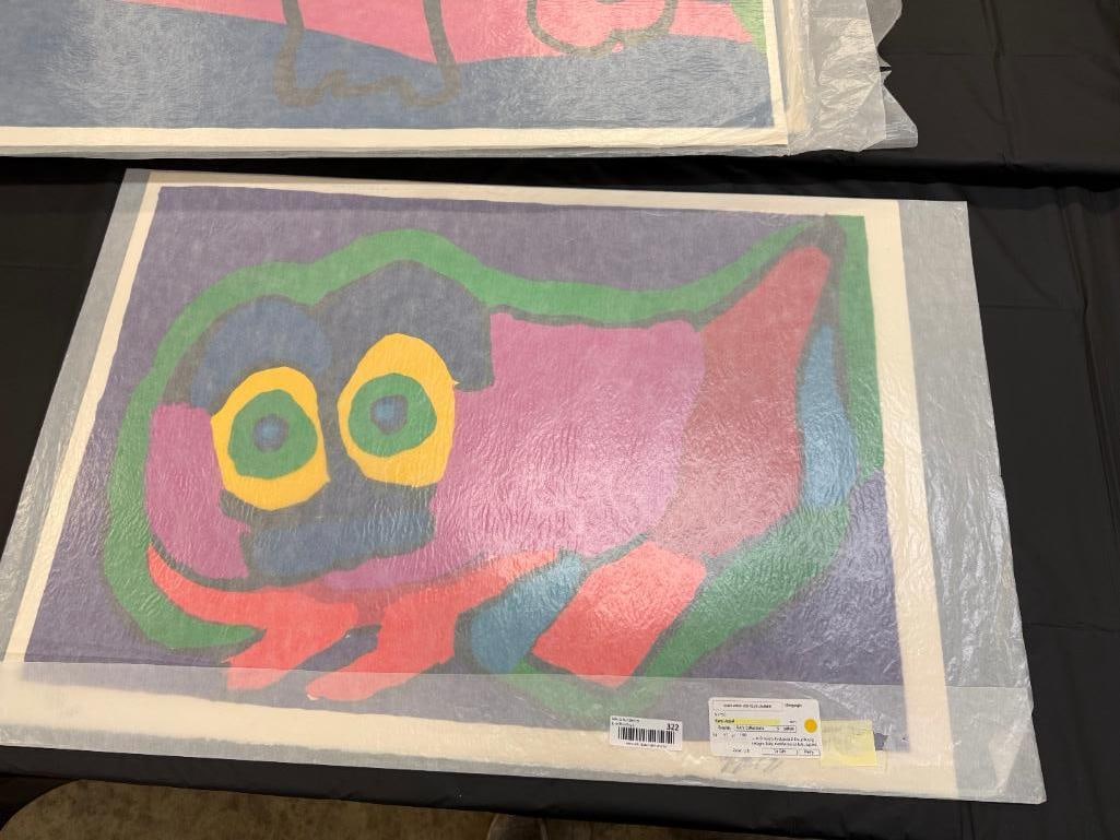 Karel Appel signed and numbered lithograph - 5