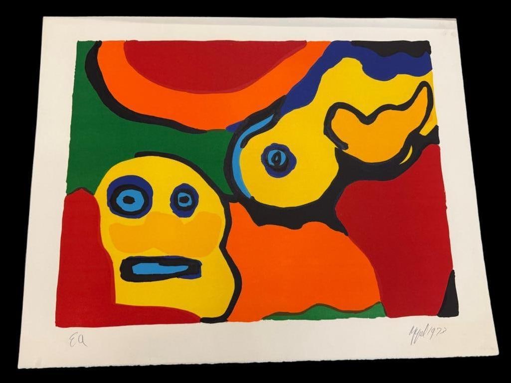 Karel Appel lithograph (1 of 5)