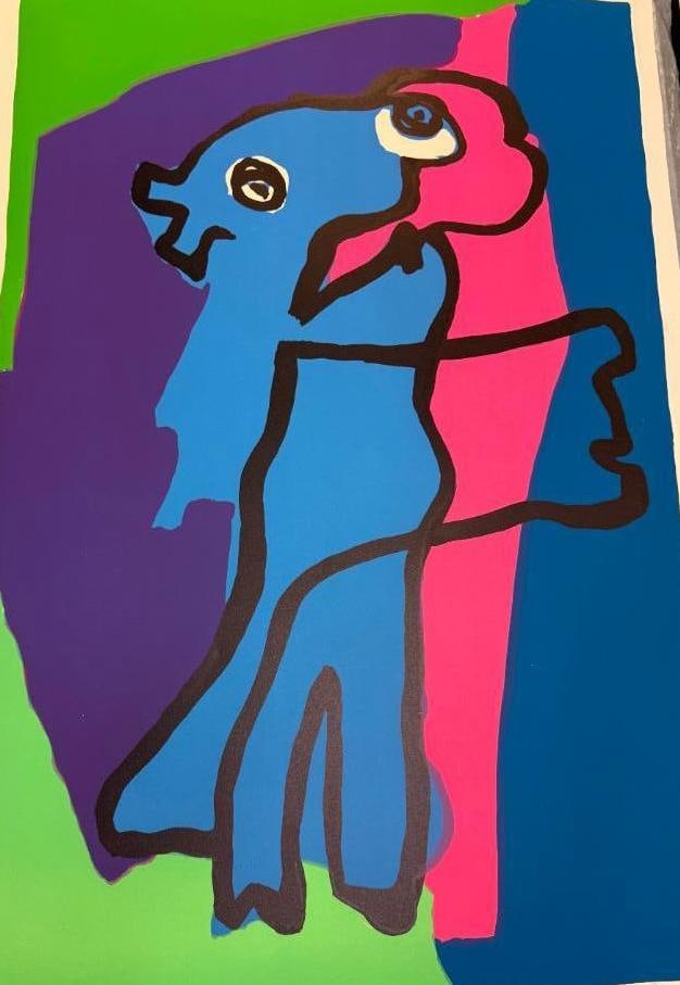 Karel Appel signed and numbered lithograph - 2