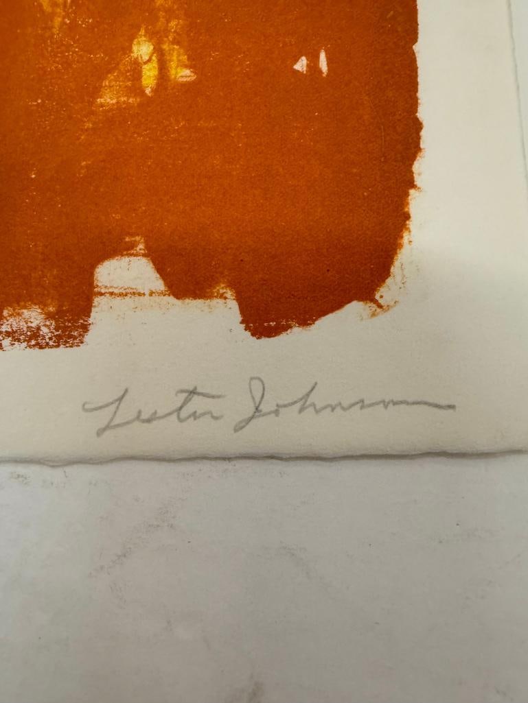 3 Lester Johnson signed and numbered prints - 3