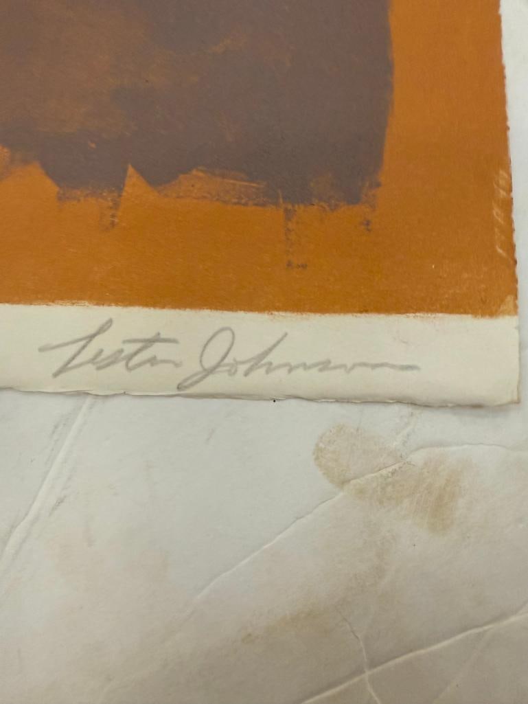 3 Lester Johnson signed and numbered prints - 7