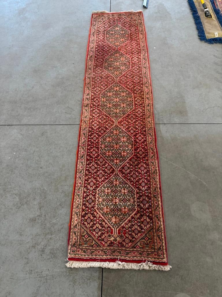 Handmade Persian Oriental runner - 2