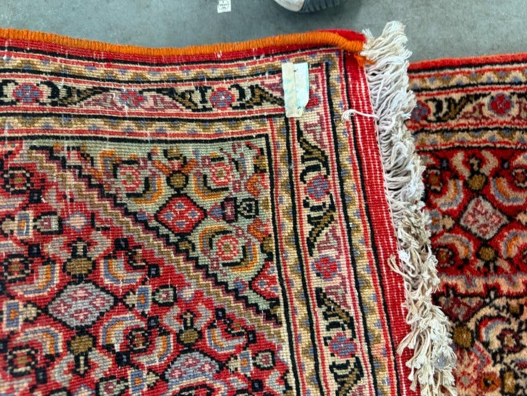 Handmade Persian Oriental runner - 7