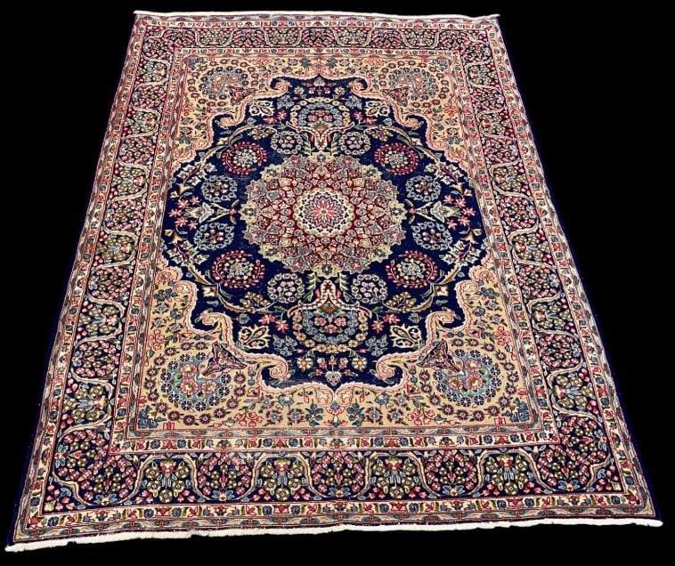 Room Size Handmade Persian rug: Room Size Handmade Persian rug. Tabriz design. Approx. 11'4" x 8'.
