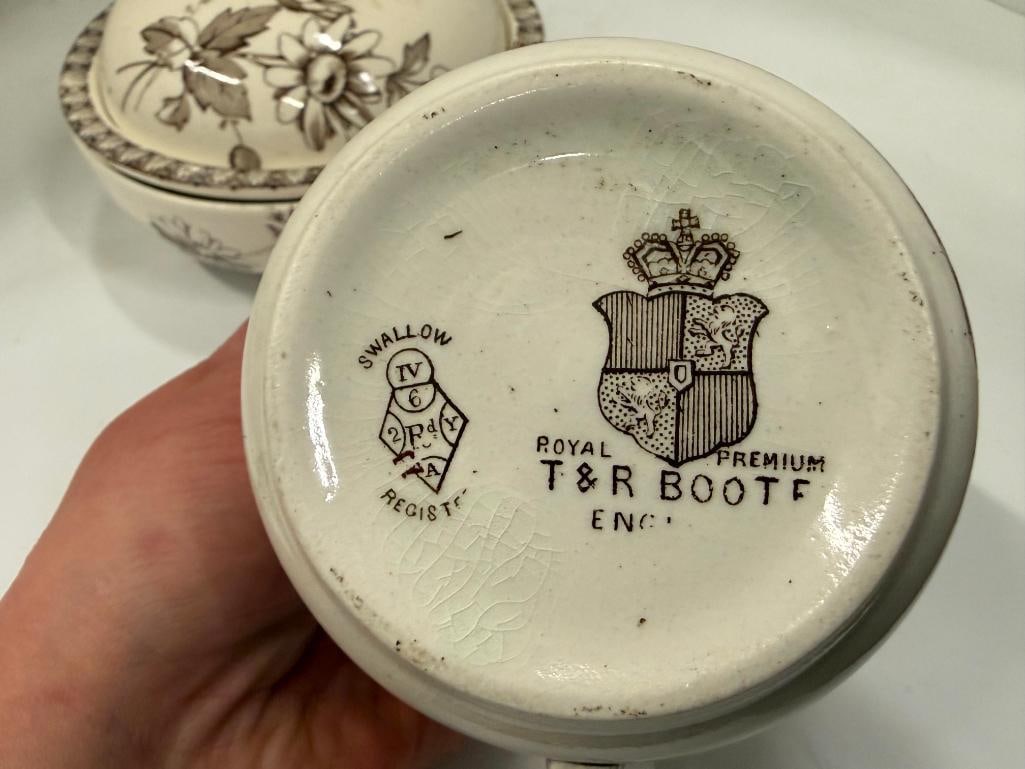 Bell Pottery and T&R Boote Transferware - 10