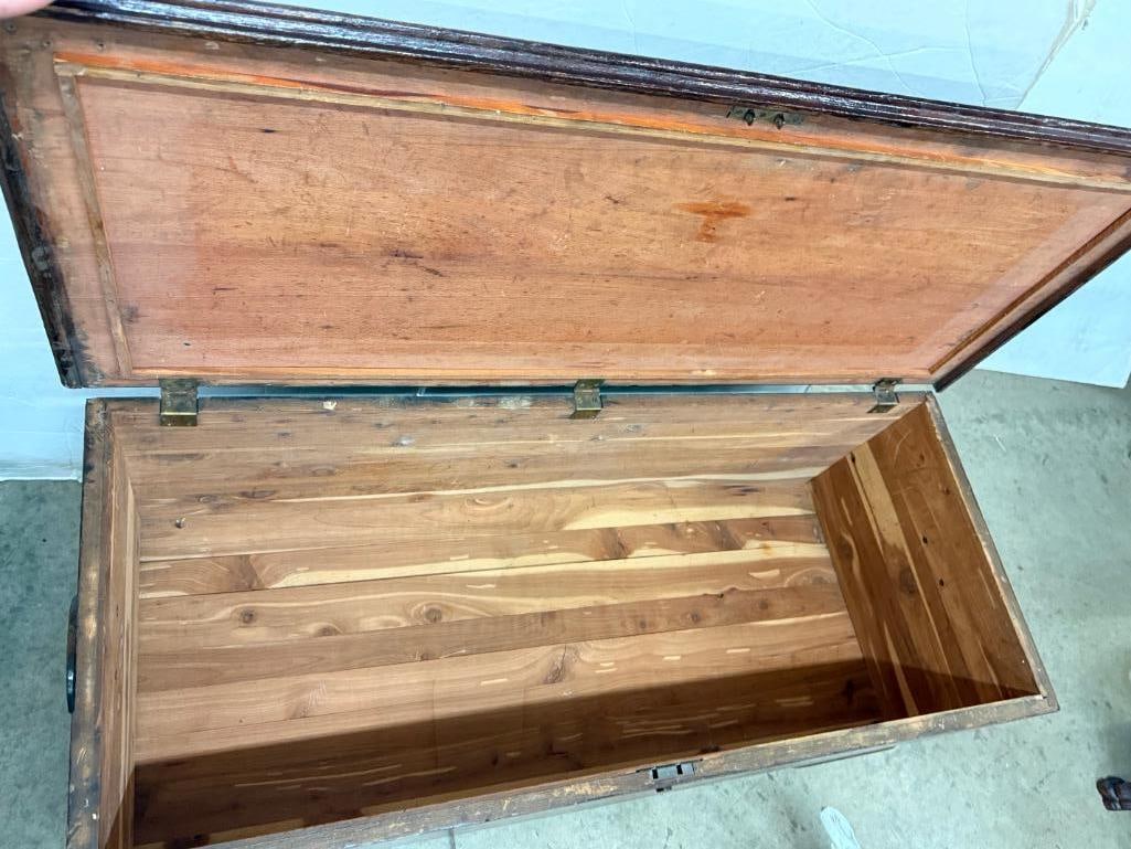 Antique Cedar Chest - 3