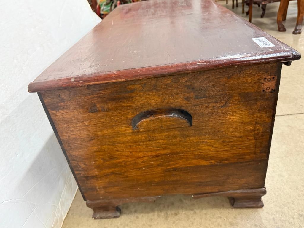 Antique Cedar Chest - 6