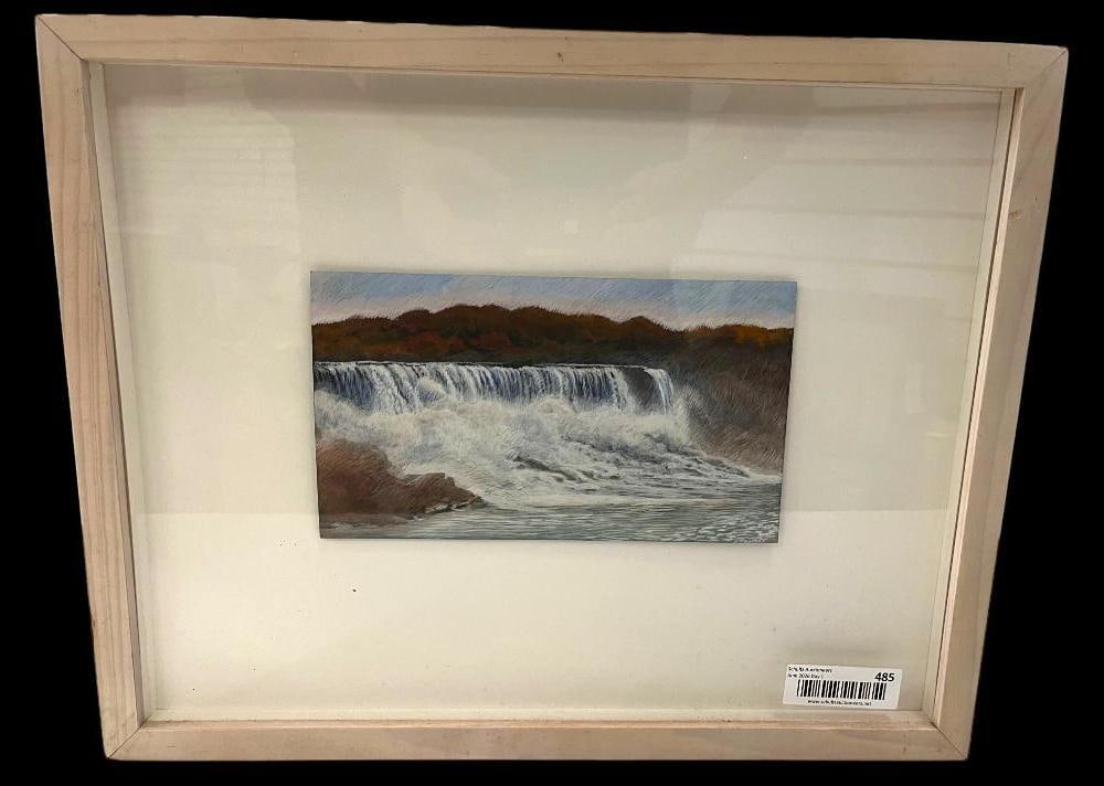 Linda Toomey signed Gouache on board (1 of 4)