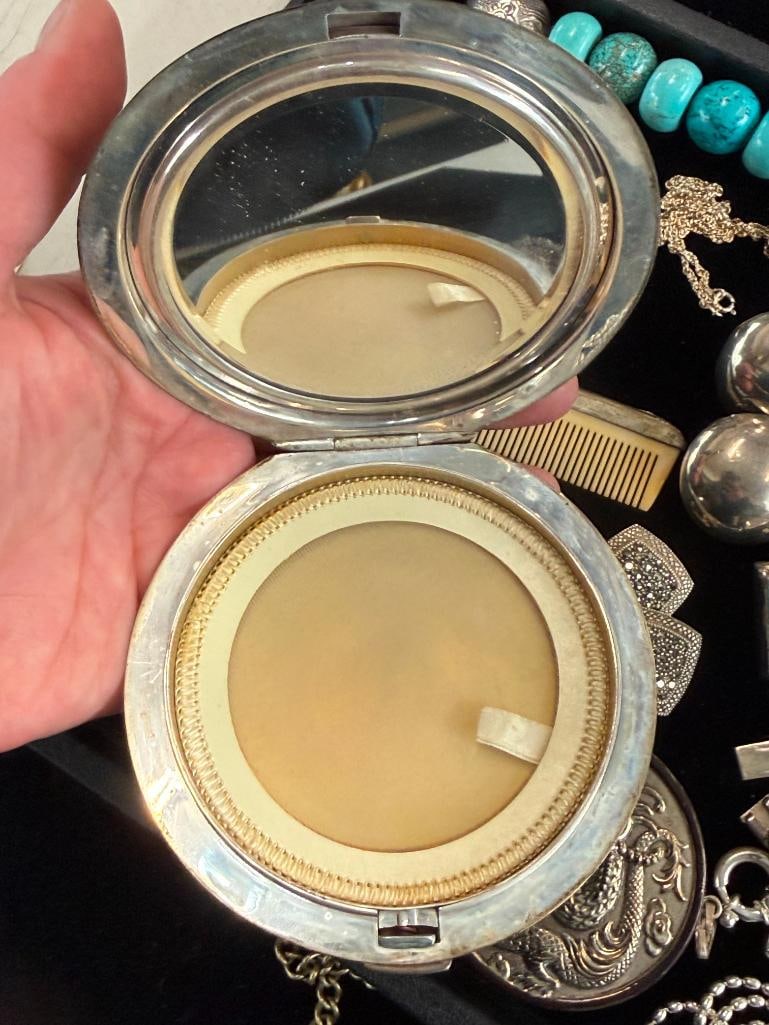 Silver Bracelets, Mirror and more - 4