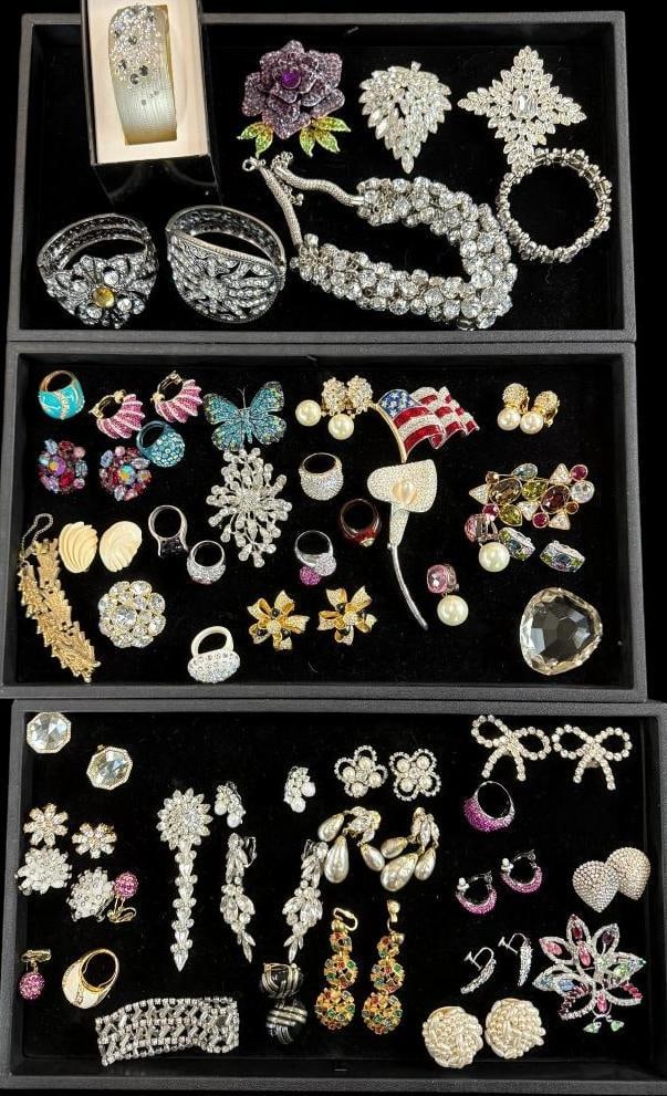 Costume Jewelry Earrings, Necklaces and more (1 of 10)