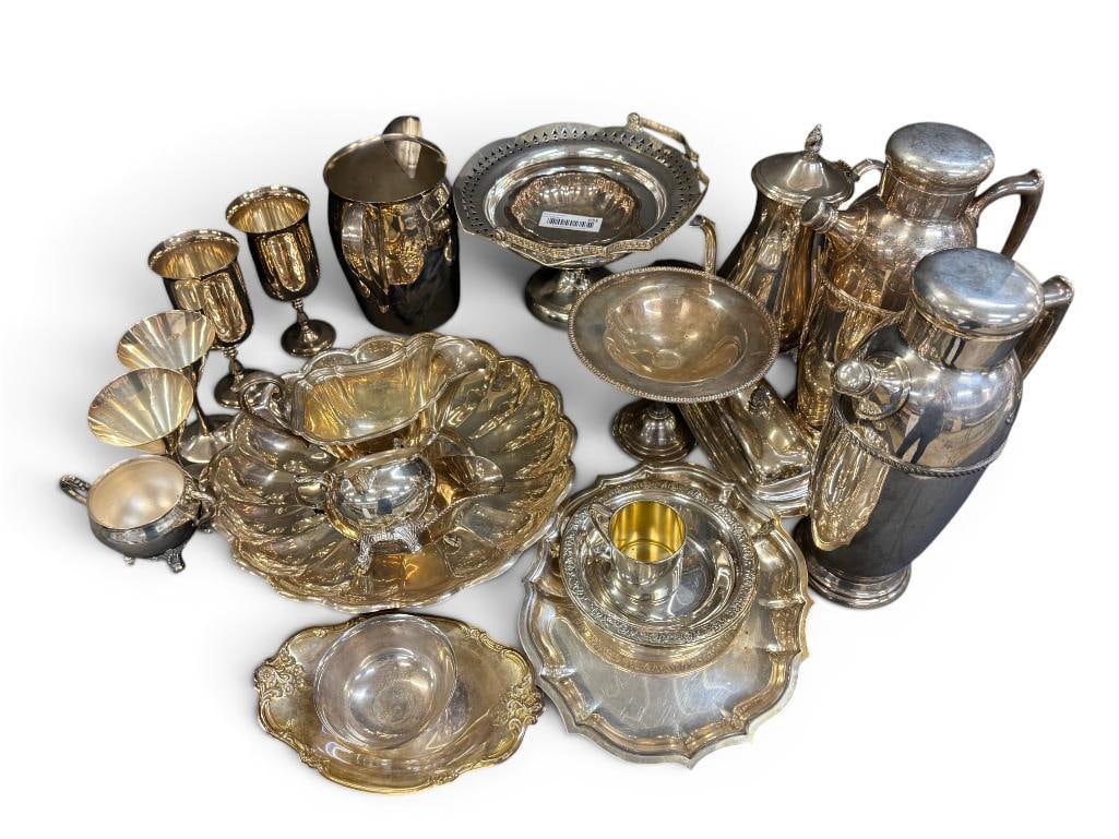 Group of Silver Plated items (1 of 4)