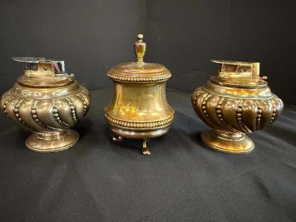 9 Ronson Table Lighters - 3