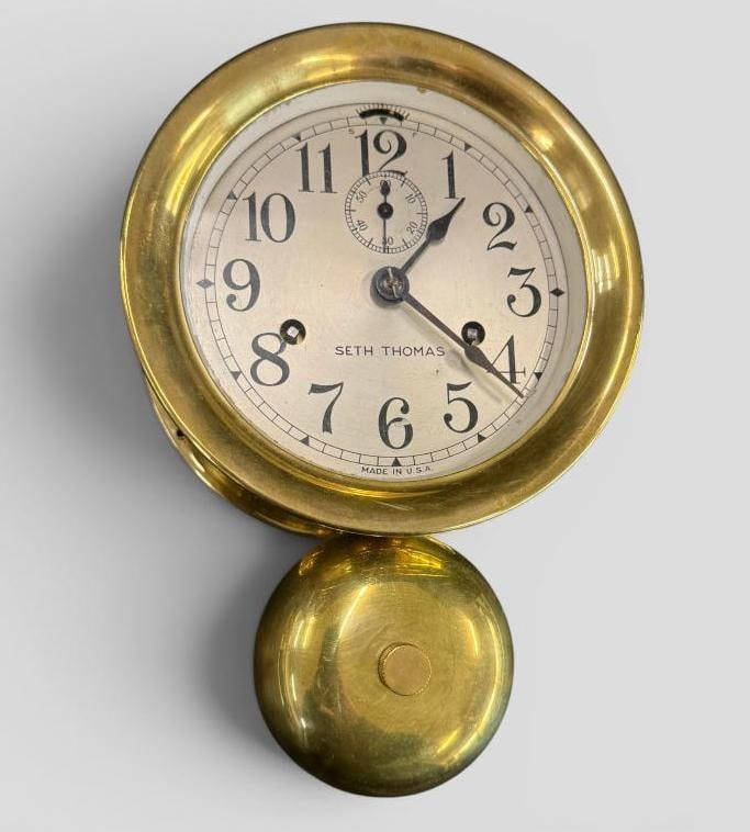 Seth Thomas Ships Bell Clock (1 of 4)