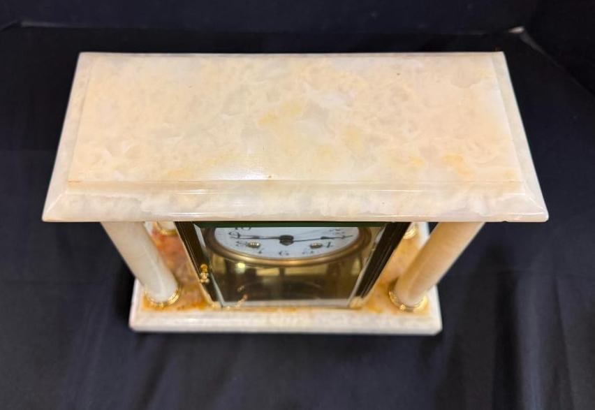 Marble Mantel Clock - 3