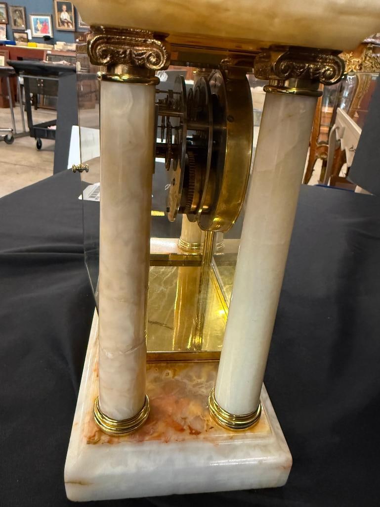 Marble Mantel Clock - 7