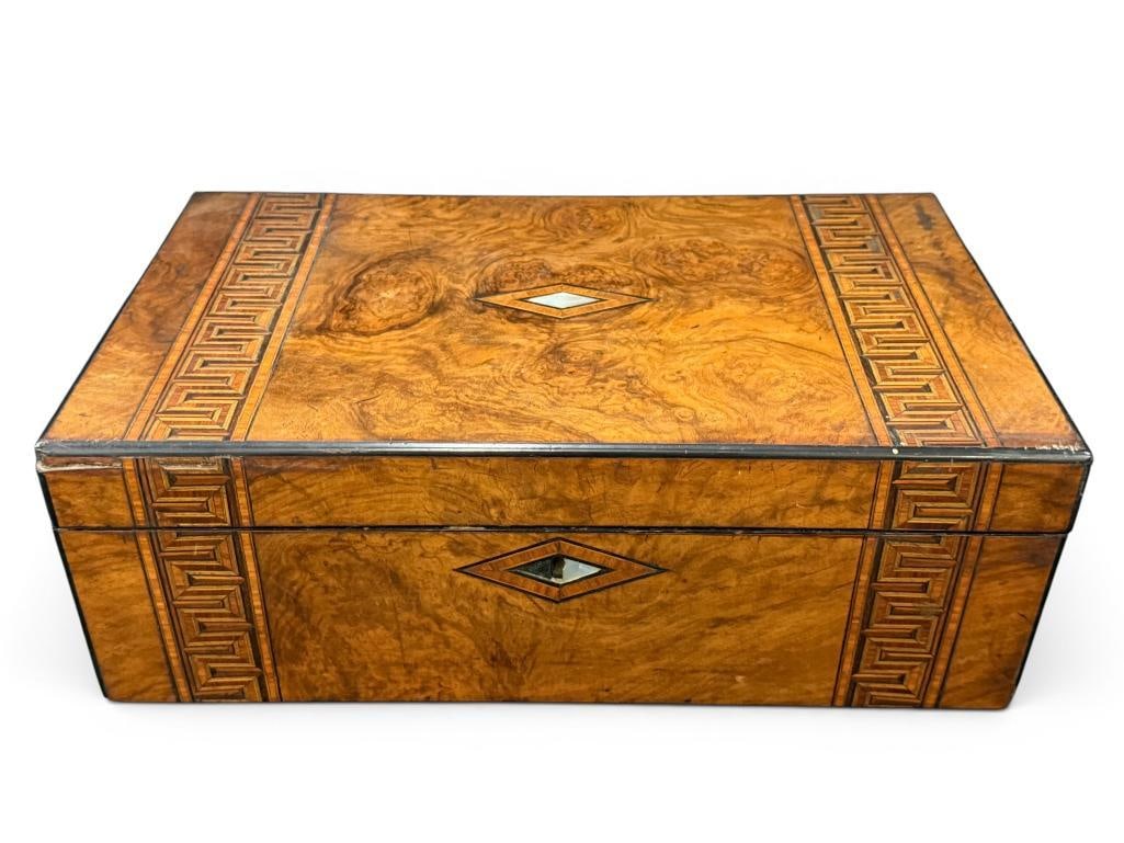 Antique Inlaid Lap Desk (1 of 7)