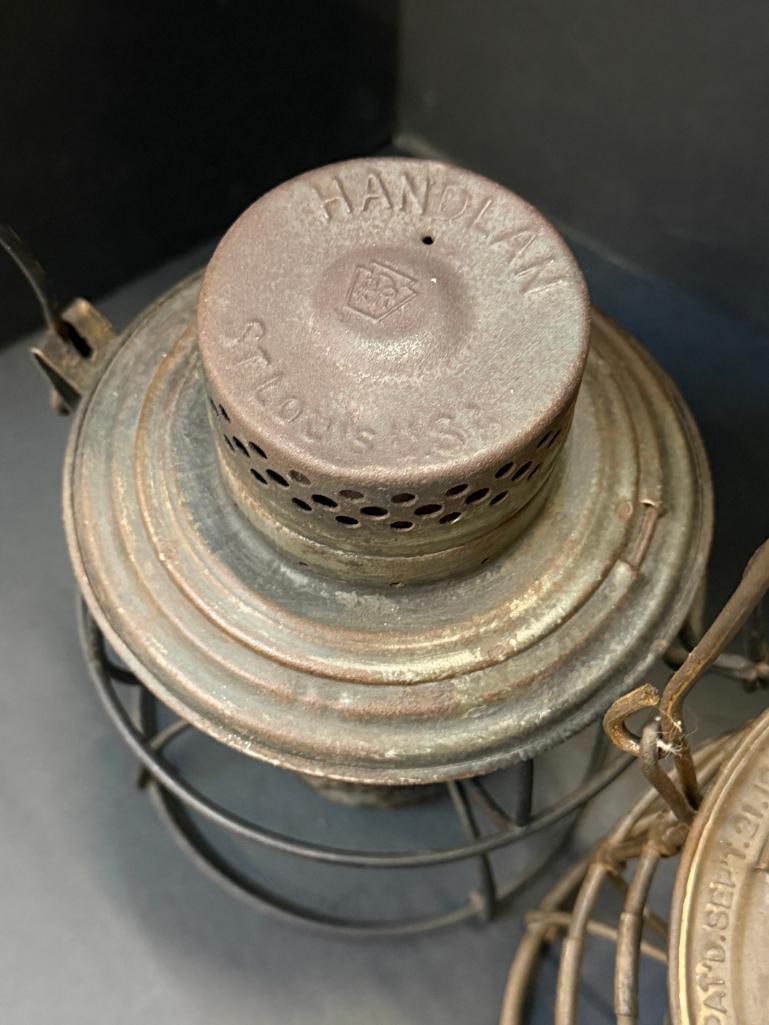 3 Railroad Lanterns - 6