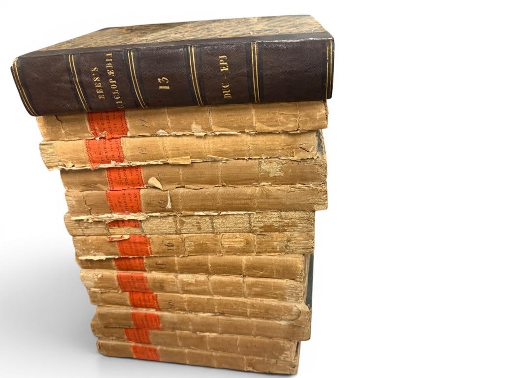 15 Volumes Rees Cyclopaedia - 2