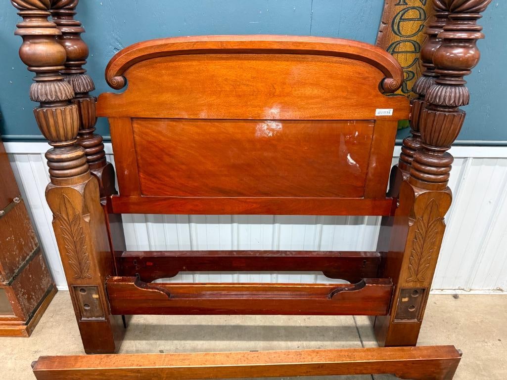Mahogany 4 Poster Bed - 3