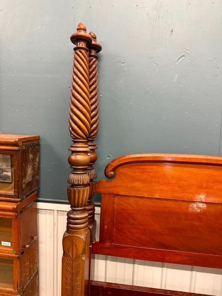 Mahogany 4 Poster Bed - 4