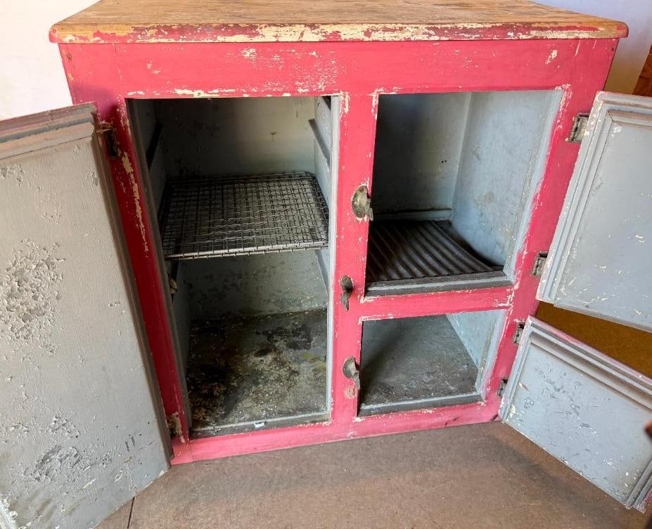 Antique Ice Box - 5