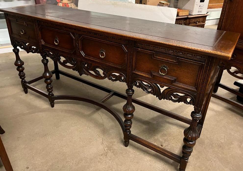 Steul Oak Dining Room set - 5
