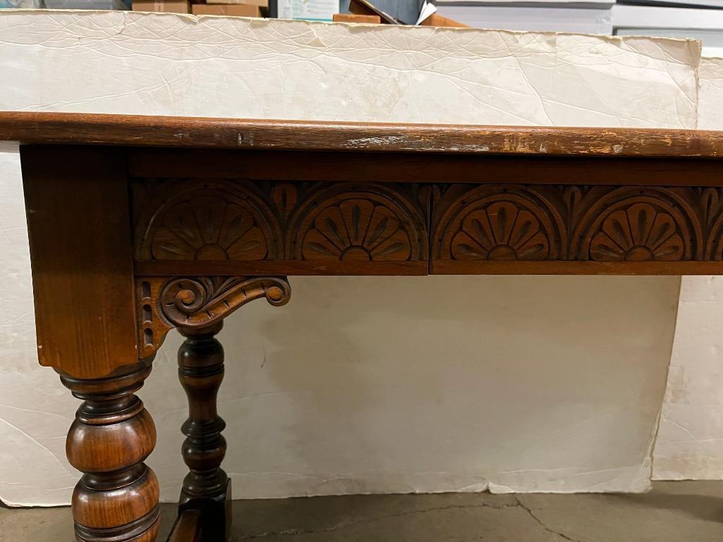 Kittinger Oak Library Table - 2