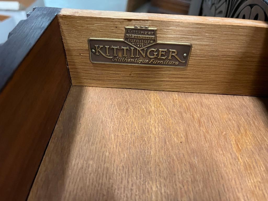 Kittinger Oak Library Table - 5