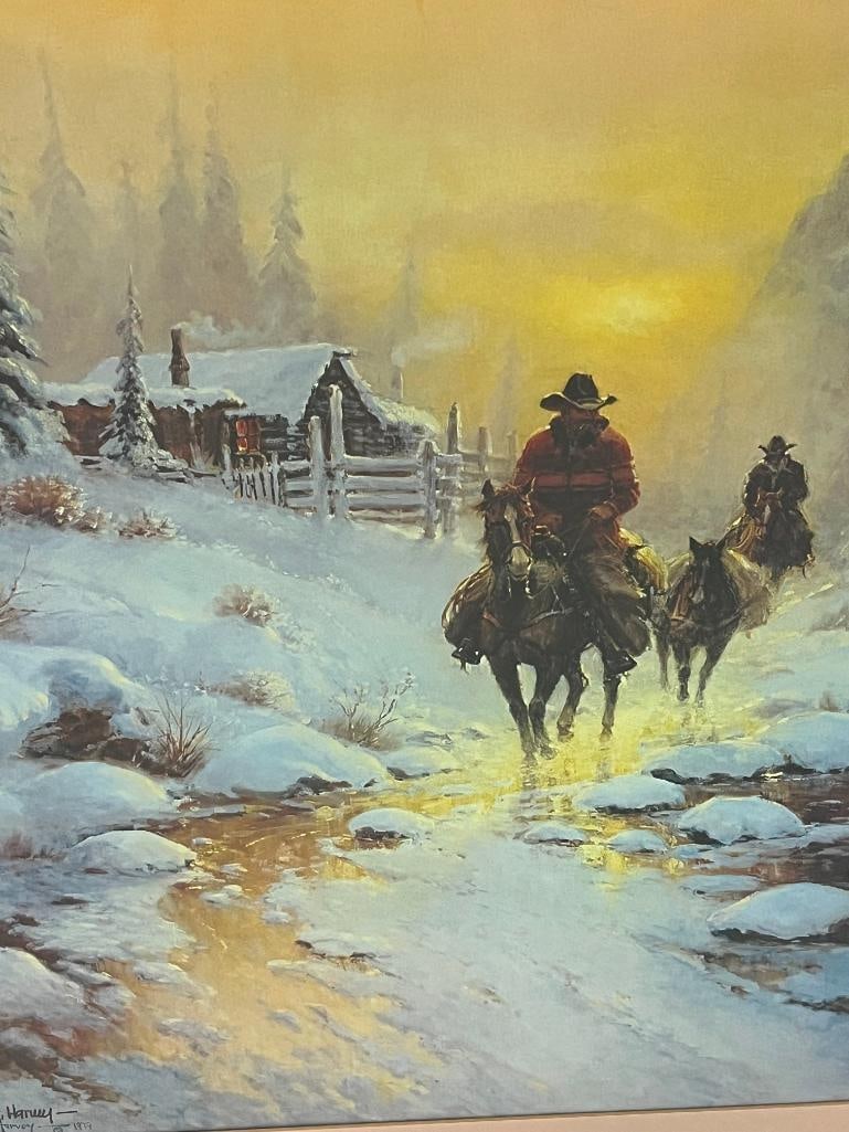 G. Harvey signed and numbered lithograph - 2