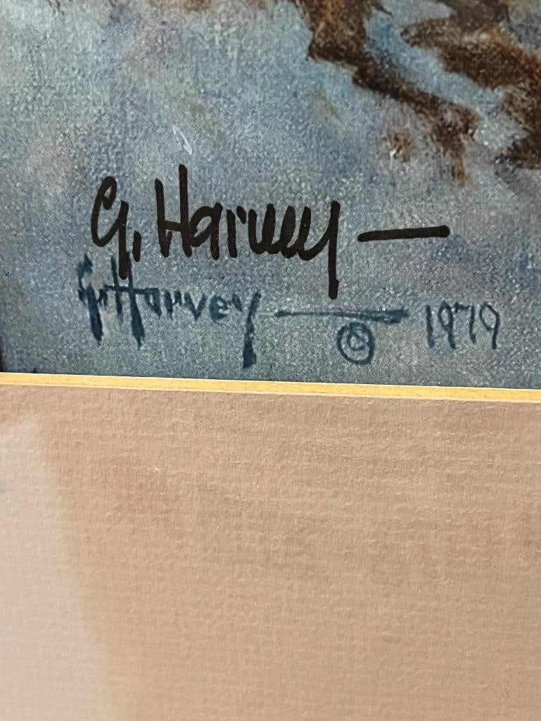 G. Harvey signed and numbered lithograph - 3
