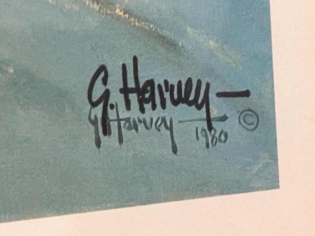 G. Harvey signed and numbered lithograph - 3