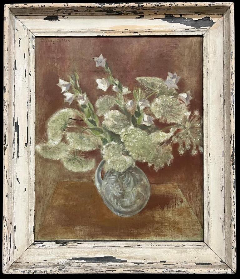Bernice Perry Sutton signed Still Life: Bernice Perry Sutton (1908-1977) signed Still Life. Approx. 29.5 x 24 inches. Frame approx. 37 x 32 inches.