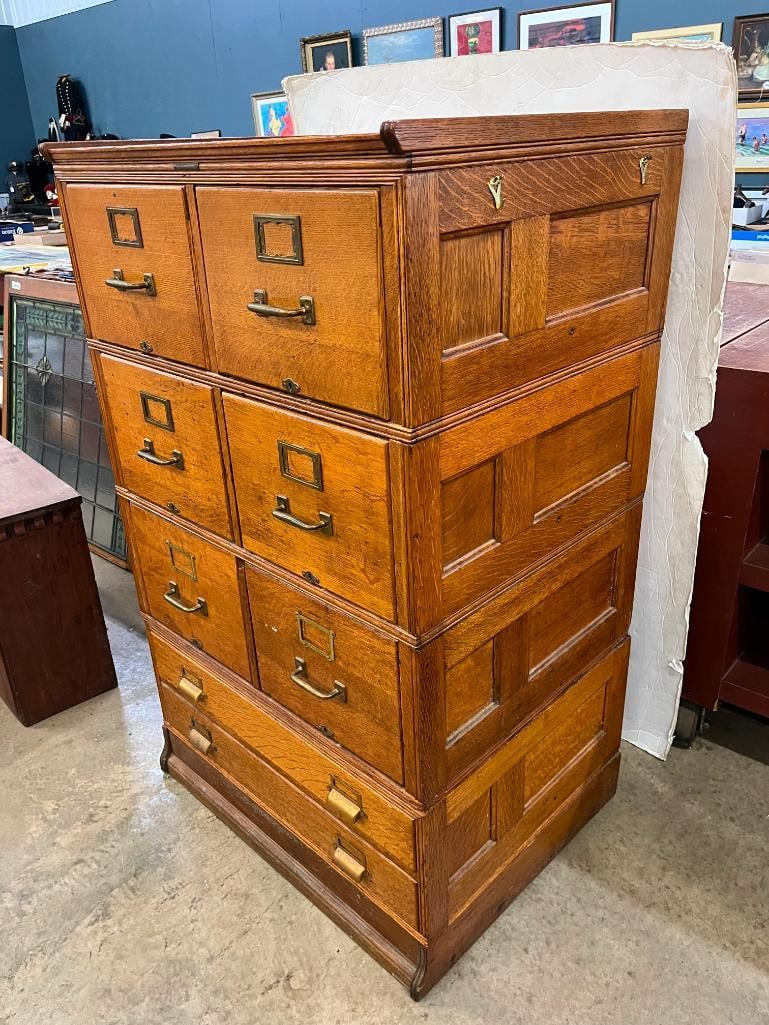 Yawman & Erbe 4 Stack file cabinet - 3