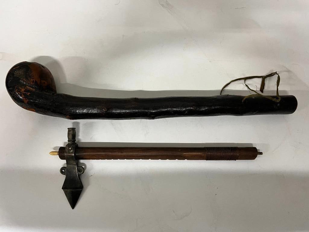 Pipe Tomahawk and Club - 2