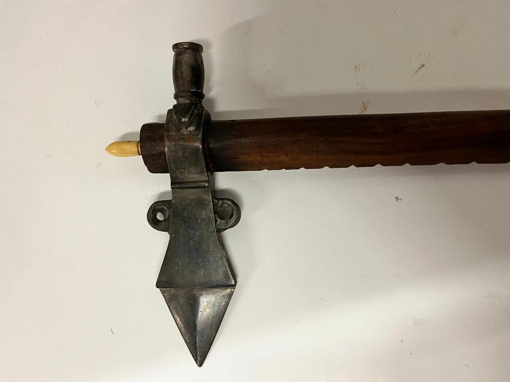 Pipe Tomahawk and Club - 3