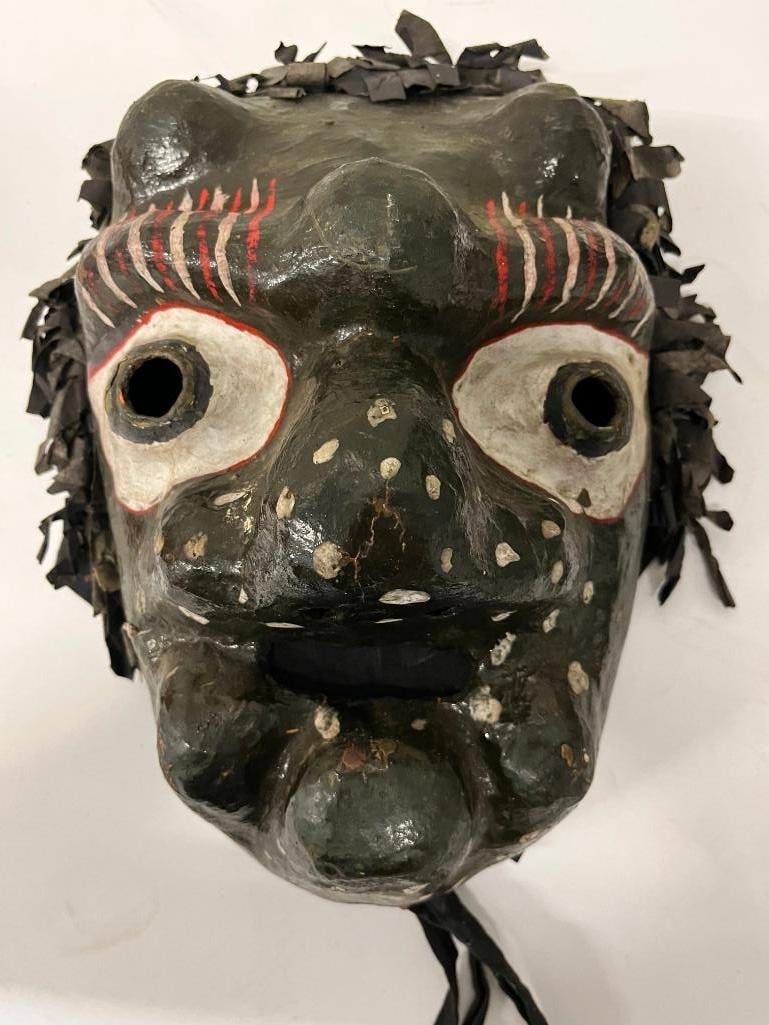 2 Paper Mache Masks - 5