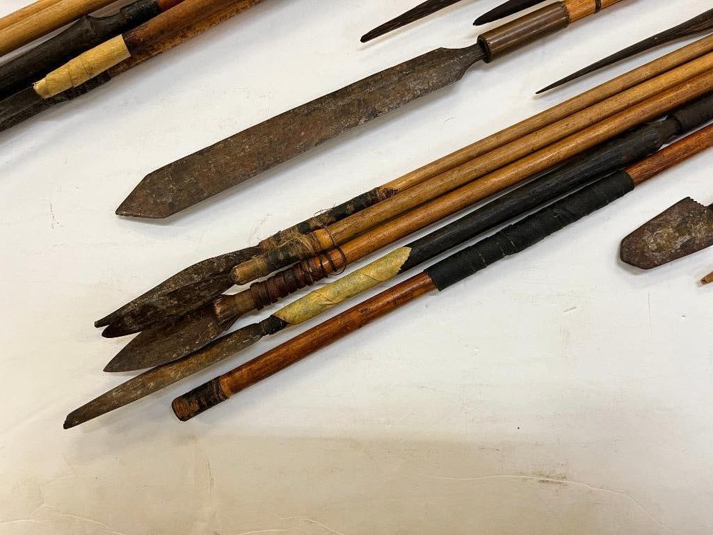 Bow, arrows, spears etc. - 2