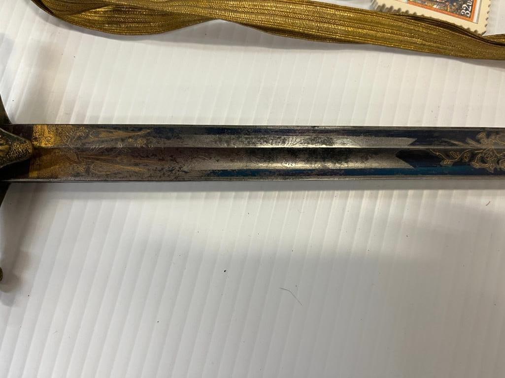 Named Militia Presentation Sword - 3