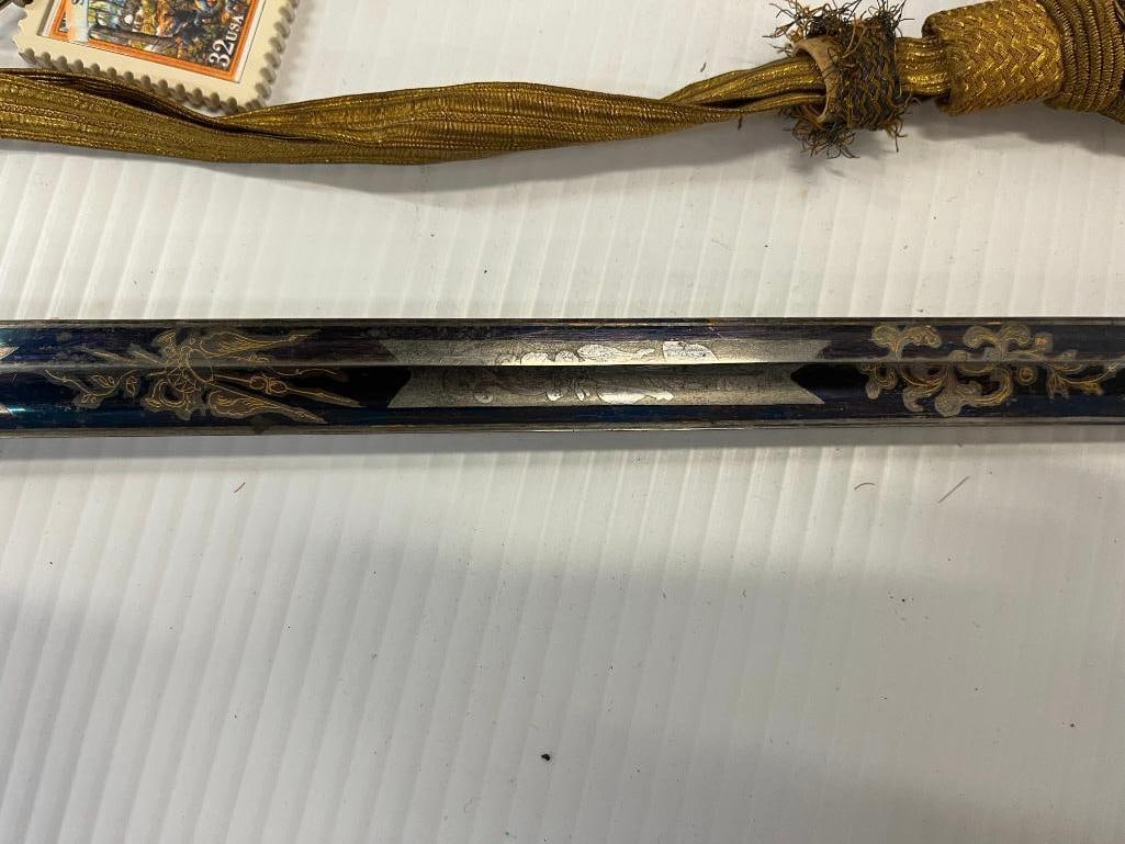 Named Militia Presentation Sword - 4