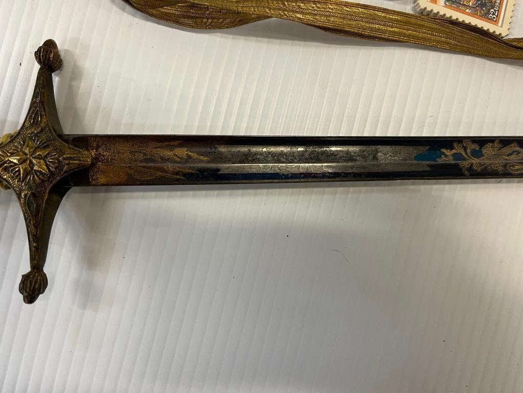 Named Militia Presentation Sword - 6