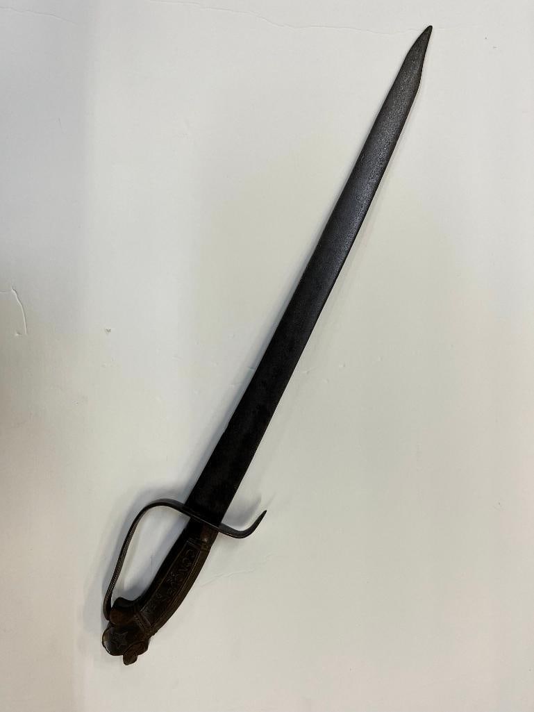 Large Named Bowie Knife - 3