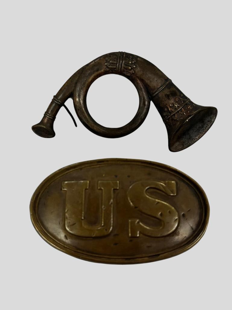 Model 1839 Oval U.S. plate and hat badge (1 of 9)