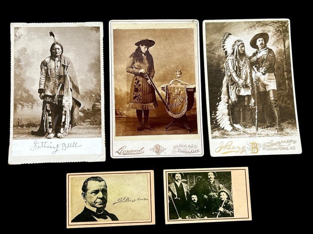 5 Early Images from Buffalo Bill Cody show (1 of 2)
