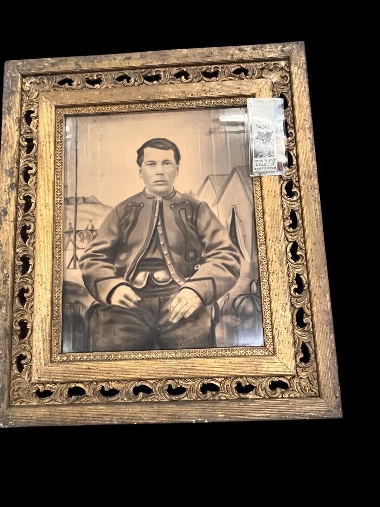 Charcoal Portrait and Reunion Ribbon (1 of 9)