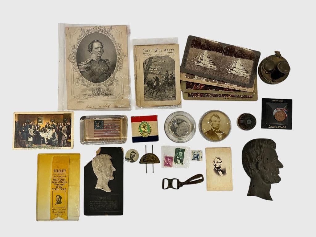 Abraham Lincoln plaques, photo and more (1 of 12)